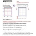 Ver mais imagens de CORTINA PERSIANA ROLO TELA SOLAR 5% 0,40 Larg X 0,90 Alt:Cinza