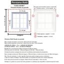 Ver imagem 6 de CORTINA PERSIANA ROLO TELA SOLAR 5% 0,40 Larg X 0,90 Alt:Cinza