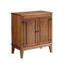 Ver imagem 2 de Balcão de Madeira Maciça 2 Portas - Amêndoa Verniz