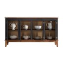 Ver imagem 4 de Balcão de Madeira Maciça 4 Portas - Preto