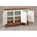Ver imagem 2 de Balcão de Madeira Maciça 3 Portas - Branco