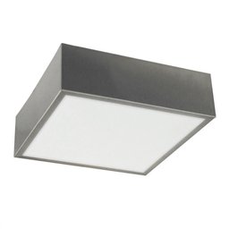 Plafon Quadrado de Aluminio Escovado 20cm - 2