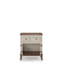 Ver imagem 2 de Balcão de Madeira Maciça 2 Portas e 2 Gavetas - Madeira Maciça e MDF - Off White