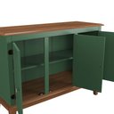 Ver imagem 6 de Balcão de Madeira Maciça 3 Portas - Verde