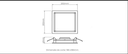 Ver imagem 2 de PAINEL DEEP LED 18W 1400LM QUADRADO STH8903BR 30 - Stella