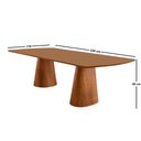 Ver imagem 4 de Sala de Jantar Mesa Noronha 220cm Tampo Laminado Canto Barril com 8 Cadeiras Viena