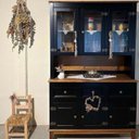 Ver imagem 4 de Arca e Oratório 6 Portas e 3 Gavetas - Madeira Maciça - Preto