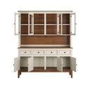 Ver imagem 3 de Arca e Oratório 8 Portas e 4 Gavetas - Madeira Maciça - Off White