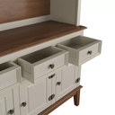 Ver imagem 4 de Arca e Oratório 8 Portas e 4 Gavetas - Madeira Maciça - Off White