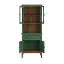 Ver imagem 2 de Arca e Oratório 4 Portas e 2 Gavetas - Madeira Maciça - Verde