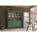 Ver imagem 2 de Arca e Oratório 8 Portas e 4 Gavetas - Madeira Maciça