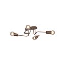 Ver imagem 1 de LUMINÁRIA PLAFON VOGUE 4 LAMP E27 BRONZE MATE - 3212 BZM