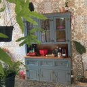 Ver imagem 3 de Arca e Oratório 6 Portas e 3 Gavetas - Madeira Maciça - Cinza