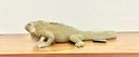 Ver imagem 1 de Decoração Escultura Iguana Dourada em Polirresina Mart 17478