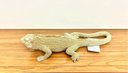 Ver imagem 2 de Decoração Escultura Iguana Dourada em Polirresina Mart 17478