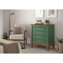 Ver imagem 2 de Cômoda 4 Gavetas - Verde