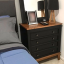 Ver imagem 3 de Cômoda 4 Gavetas - Preto