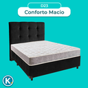 Ver imagem 4 de Kit Cabeceira + Cama Box + Colchão Casal D23 D23 Inducol