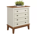 Ver imagem 1 de Cômoda 4 Gavetas - Off White