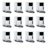 Kit Video Porteiro Coletivo HDl 12 Pontos com 12 Monitores - 4