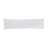 Travesseiro de Corpo Body Pillow Microfibra sem Fronha Branco 40cm x 1,30m - 2