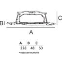 Ver imagem 6 de Puxador Rústico Il 6000 - Café - 228x48x60mm