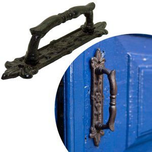 Puxador Rústico Il 6000 - Café - 228x48x60mm