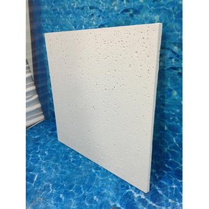 Piso Atérmico Para Piscina ou Sauna 50x50x1,5cm Bahamas Cinza - Areia de Quartzo Ind. Cimentícia
