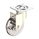 Ver imagem 1 de Rodizio Giratorio Silicone Sem Freio 75mm 55Kg Soprano - Unico