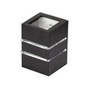 Ver imagem 1 de Arandela Flip AL 2 Aletas 2 Fachos G 1xG9 Preto Fosco - Blumenau Iluminação