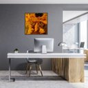 Ver imagem 2 de Quadro Leonardo da Vinci A Adoração dos Magos c/Vidro:Madeira