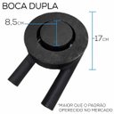 Ver imagem 2 de Fogão Industrial Aço Inox 304 Baixa Pressão 4 Bocas Eternity Max - (2S E 2D) 38x38 - Brascool