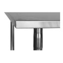 Ver imagem 4 de Mesa Aço Inox Industrial / Bancada de Apoio - 0,8M (80x70x90cm) - Br-080S - Brascool