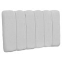 Ver imagem 4 de Cabeceira Cama Box Painel Solteiro 100 cm Dubai W01 Linho Cinza - Lyam Decor
