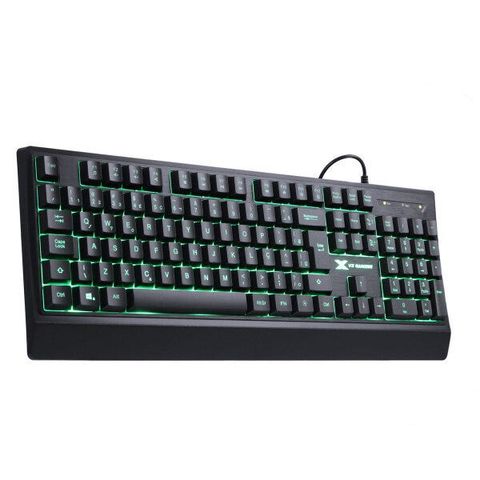 TECLADO GAMER VX GAMING DEFENDER ABNT2 MULTIMIDIA LED 7 CORES 1.8 METROS USB - GT300