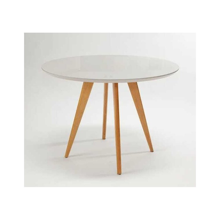 Mesa de Jantar Redonda Sofia 90cm Mesa de Jantar Redonda Sofia 90cm