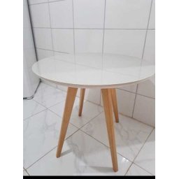Mesa de Jantar Redonda Sofia 90cm - 2