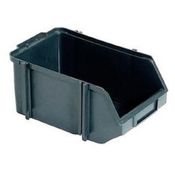 Caixa Organizadora Gaveteiro Plástico Bin nº 6 Pacote 36 unidades Preta - 1