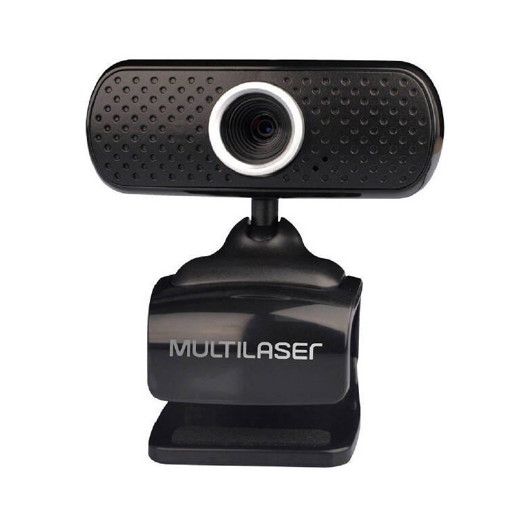 Webcam Plugeplay 480P Mic USB Preto Wc051