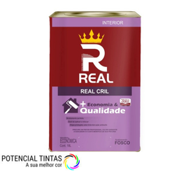 Latex Real Cril Branco 18l Inox - 1