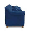 Ver imagem 7 de Sofá 2 Lugares Pé de Madeira Julieta 180 Cm Suede S04 - D'Rossi
