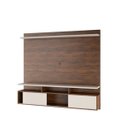 Ver imagem 3 de Painel para Tv Home Suspenso Supreme Imbuia e Off White