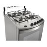 Fogão de Piso Brastemp 4 Bocas Inox Bfs4naruna – Bivolt - 4