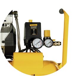 Compressor de Ar Cpsh9025-2c Tekna 24l 2,5hp Pressão Máxima 116 Psi com Rodas Traseira 220v 60hz - 8