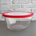 Ver imagem 4 de Tigela de Vidro Pote Redondo 2,4l Grande com Tampa Plástica Facilitá Marinex