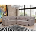 Ver imagem 3 de Sofá Magno 2.37x2.37m de Canto, Retrátil e Reclinável - Avelã