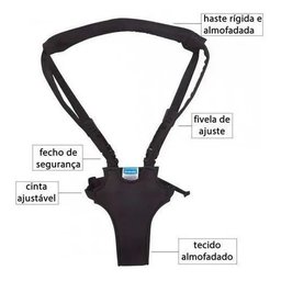 Andador portátil primeiros passos Fly Baby KaBaby Preto - 3