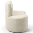 Ver imagem 6 de Sofá 2 Lugares 140cm Orgânico para Sala de Estar Living Larissa L02 Facto Dunas Pérola - Lyam Decor
