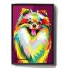Quadro Decorativo Lulu da Pomerânia Colorido Cachorro - 1