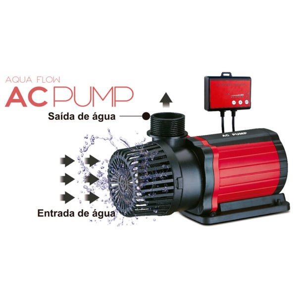 Bomba Submersa para Aquario Lagos Recalque Ac-9000 127V - Ocean Tech - 2
